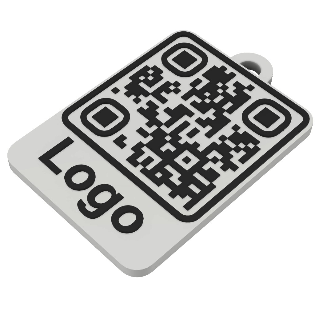 QR přívěsek pro sdílení rychlého kontaktu