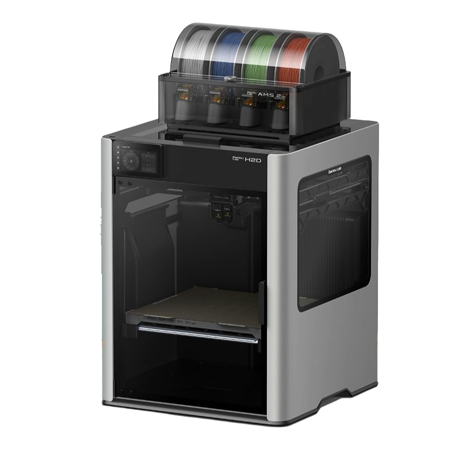 Bambu Lab H2D Combo — profesionální 3D tiskárna s AMS 2 Pro
